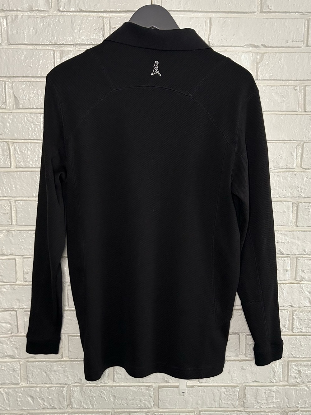PING Men's Black Long-Sleeve Performance Polo - Picture 3 of 3